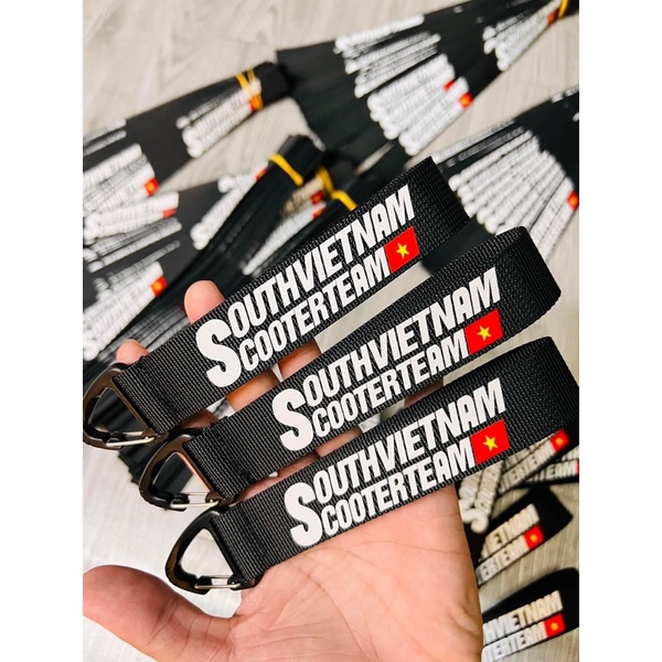 Móc Khoá Dây Southvietnam Scooterteam Siêu Tiện Lợi