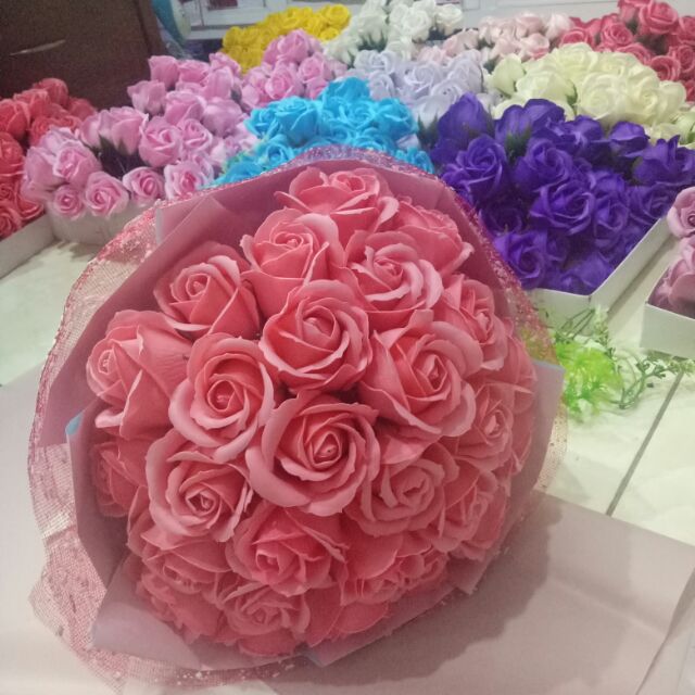 Bó hoa hồng vĩnh cửu 30 bông