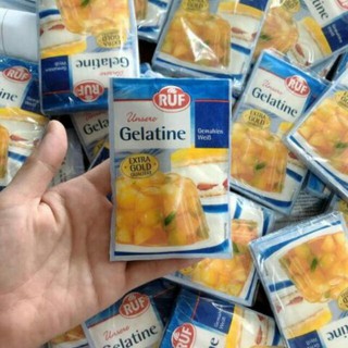 (Mẫu mới) Bột Gelatin Ruf làm kẹo dẻo / pudding cho bé