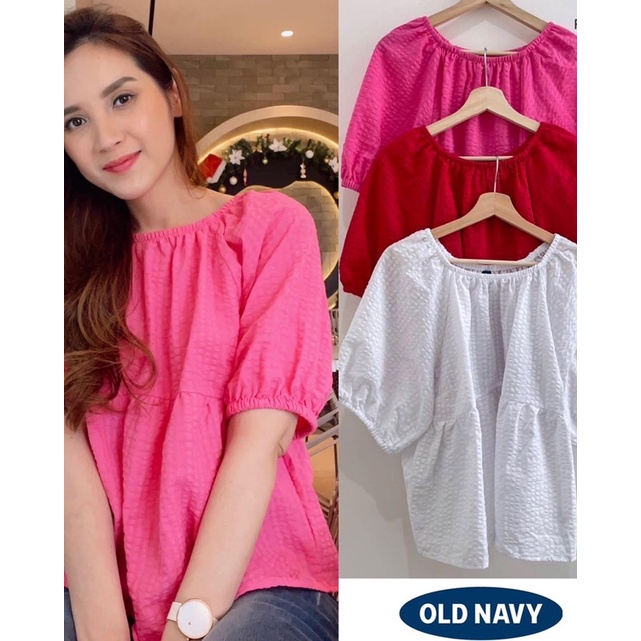 Áo Sơ Mi babydoll Màu Xanh Nước Biển