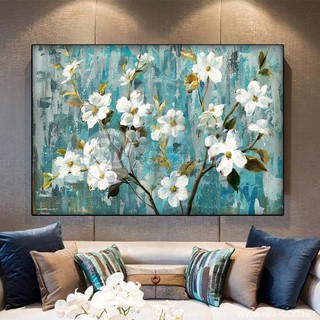 Bộ Tranh Canvas Cao Cấp Trăm Hoa Khoe Sắc Trang Trí Tường CV-114