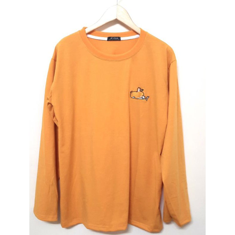 Áo thun tay dài Hình thật B'Teen Thêu cún