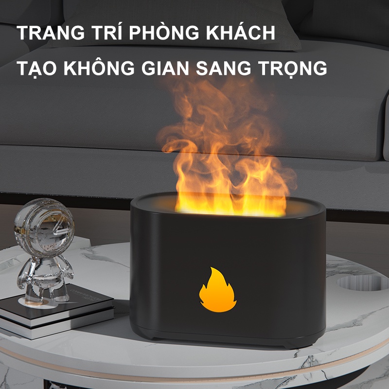 Máy phun sương Misslife trang trí phòng và làm thơm phòng tặng remote và tinh dầu