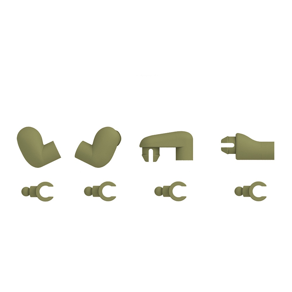 COMBO 4 Cánh Tay Minifigures Với Tư Thế Đặc Biệt Để Tạo Dáng Cho Nhân Vật NO.244 NO.1368 - Đồ Chơi Lắp Ráp Nhân Vật