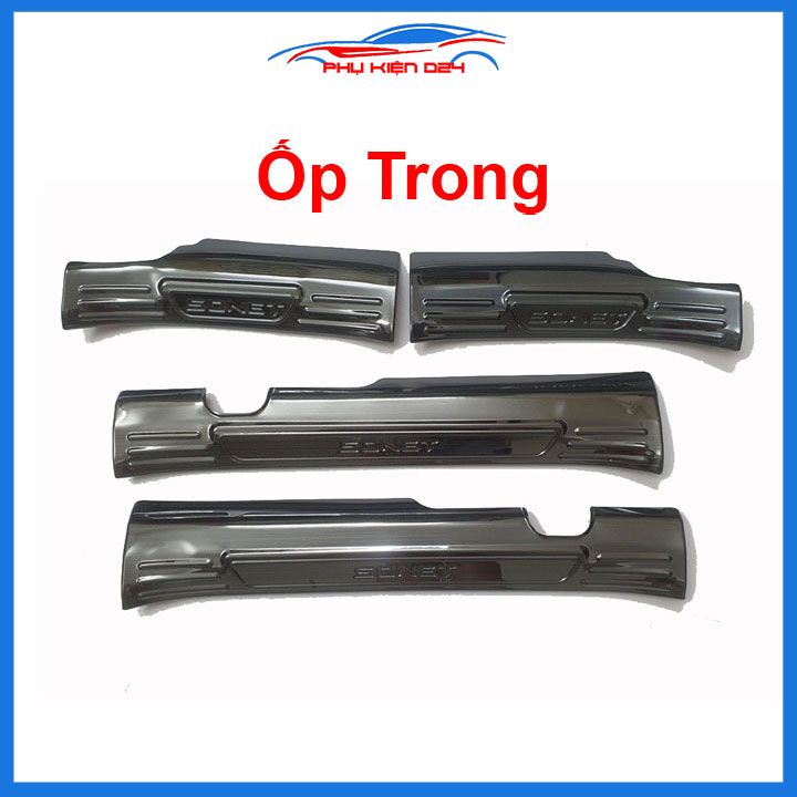 Ốp bậc cửa nẹp bước chân TITAN ô tô Sonet 2021-2023 chống trầy bảo vệ xe