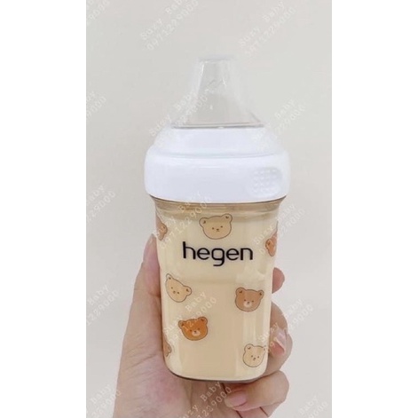 Sticker gấu chịu nhiệt dán đồ dùng cho bé và bình sữa Moyuum trơn ,Mother K, ouwish, avent ...
