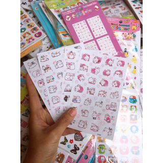 set 4 tấm sticker nhiều hình