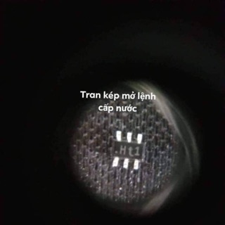 Tran kép mở lệnh cấp nước Ht1 - 10 con
