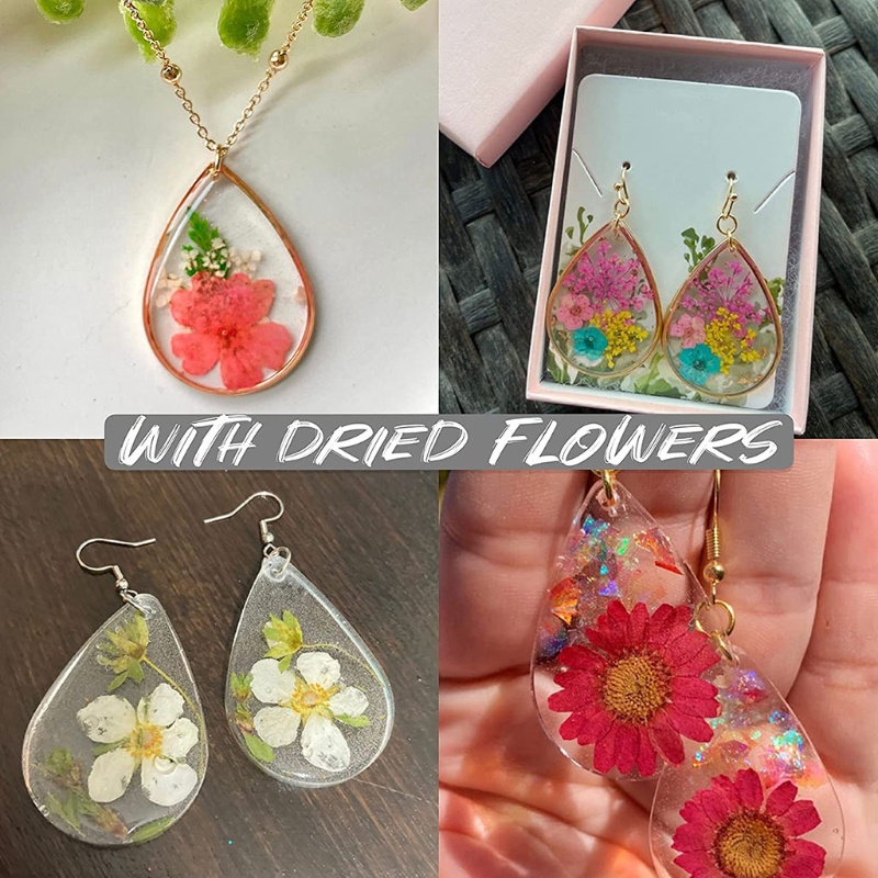 Khuôn Silicon Làm Móc Khóa Hình Giọt Nước Thời Trang