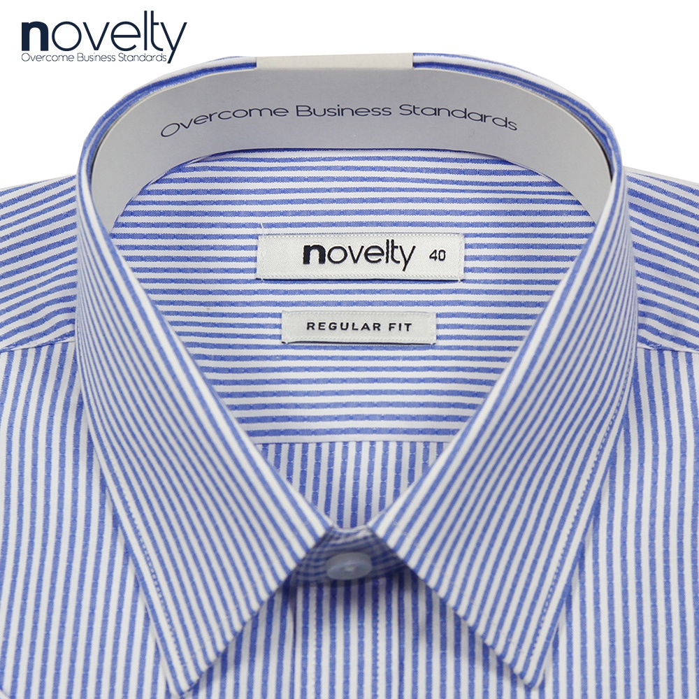 Áo sơ mi nam ngắn tay Regular fit Novelty 212828N