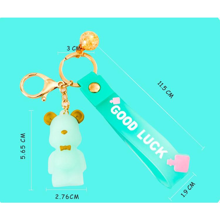 Mới Móc Khóa Hình Gấu Xinh Xắn Dành Cho Cặp Đôi