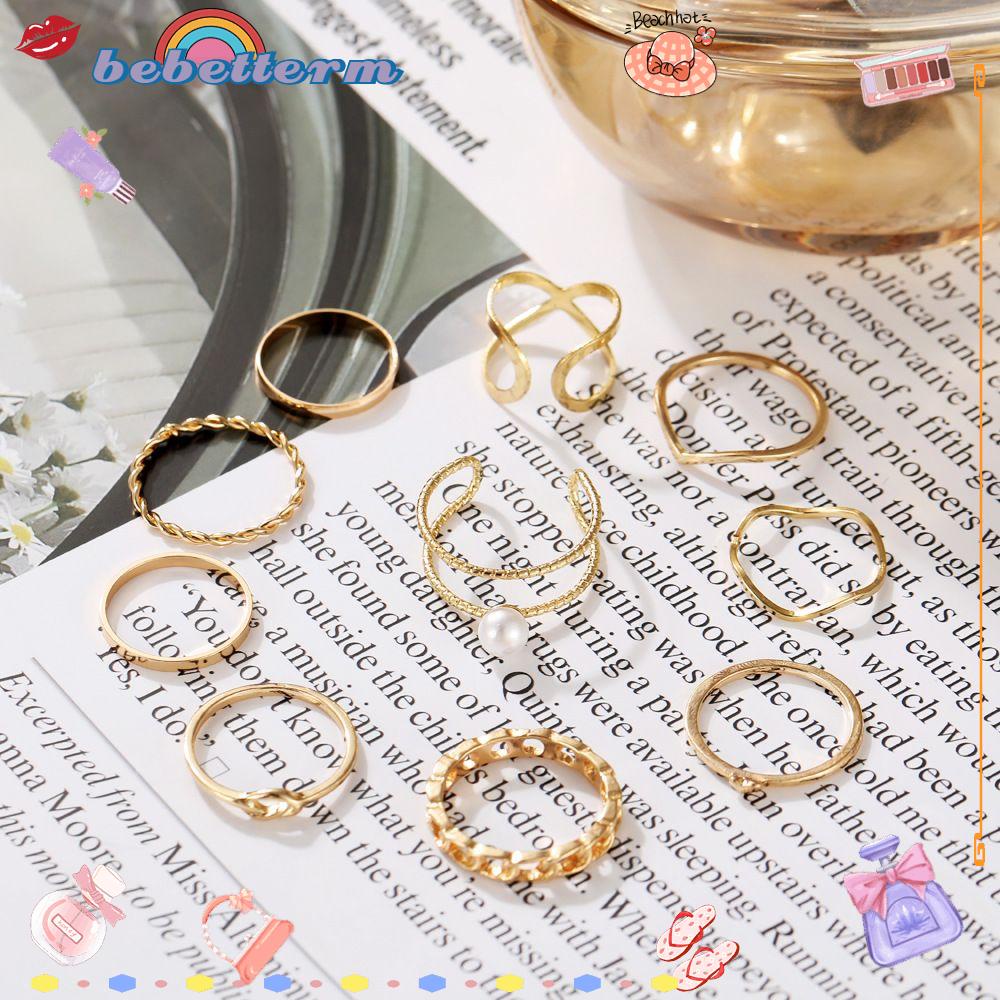 Bộ 10 Nhẫn Thiết Kế Thời Trang Cho Nữ|Dây Chuyền Nữ Kiểu Dáng Thời Trang Sang Trọng