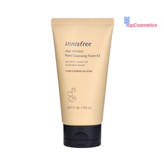 Sữa Rửa Mặt Se Khít Lỗ Chân Lông Innisfree Volcanic Pore Cleansing Foam Ex 150ml Topcosmetics