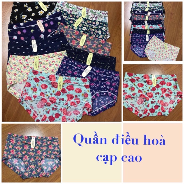 Combo 10 quần lót điều hoà thun lạnh cạp cao