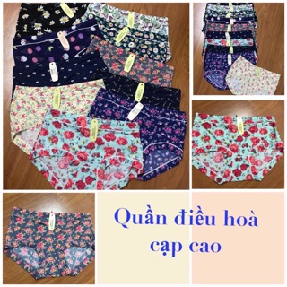Combo 10 quần lót điều hoà thun lạnh cạp cao