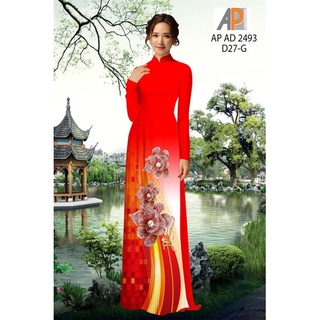 Vải áo dài in hoa