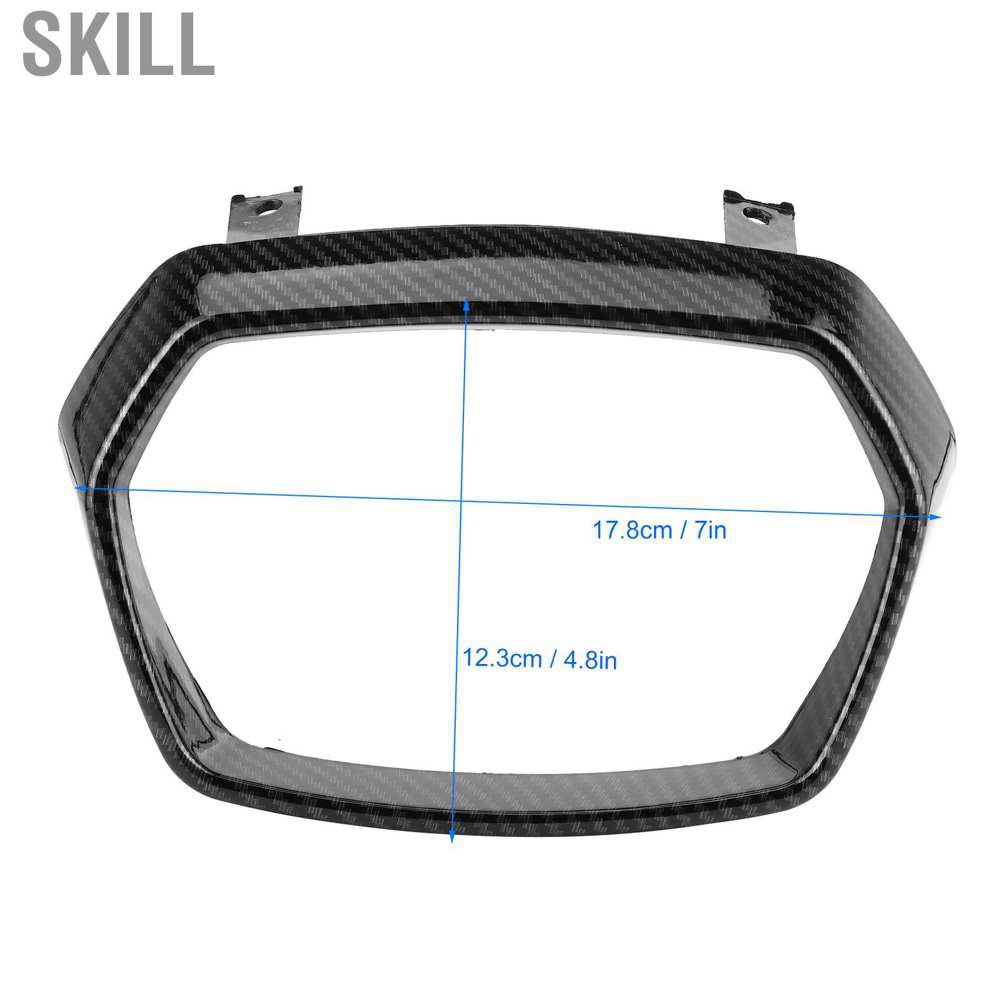 Skill ABS Headlight Guard Cover Bezel Protection Fit for VESPA Sprint 125/150 2017-2020