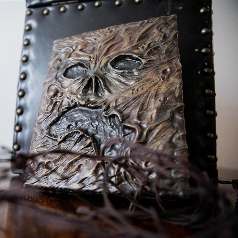 Quyển Sách Ma Thuật Kinh Dị Phong Cách Vintage Trang Trí Phòng