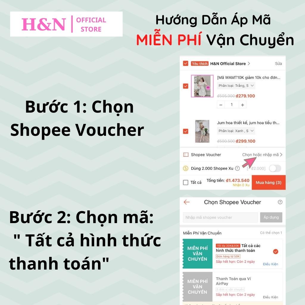 Áo sơ mi hoa nữ dài tay thiết kế công sở dự tiệc cưới trẻ trung xinh đẹp HN Clothing A9