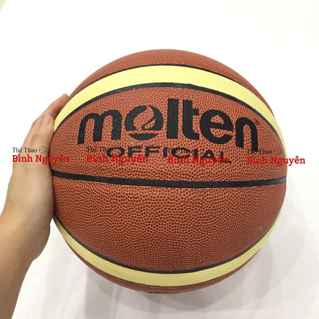 Bóng rổ số 7 Molten GG7 / GL7 FIBA da PU cao cấp (Tặng kim bơm, túi lưới) chơi sân indoor trong nhà, nam THPT