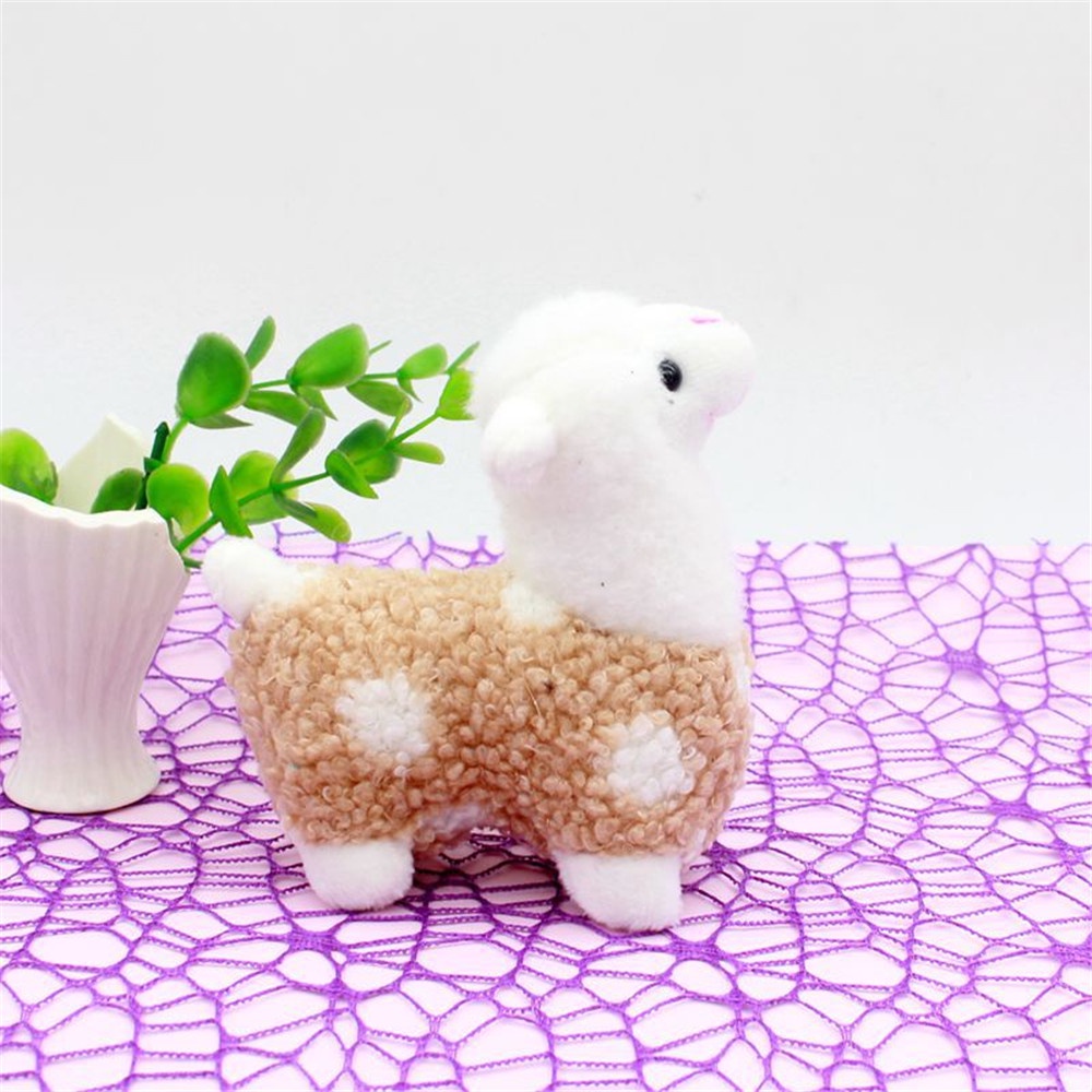 Đồ chơi nhồi bông Hình Lạc Đà 12Cm Làm Móc Khóa/ Móc Khóa/ Móc Khóa