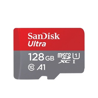 Thẻ nhớ sandisk ultra 128gb microsdxc uhs-i màu xám/đỏ/đỏ
