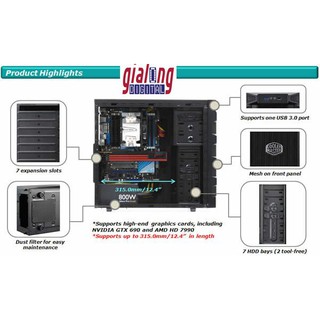Case Cooler Master Elite K280