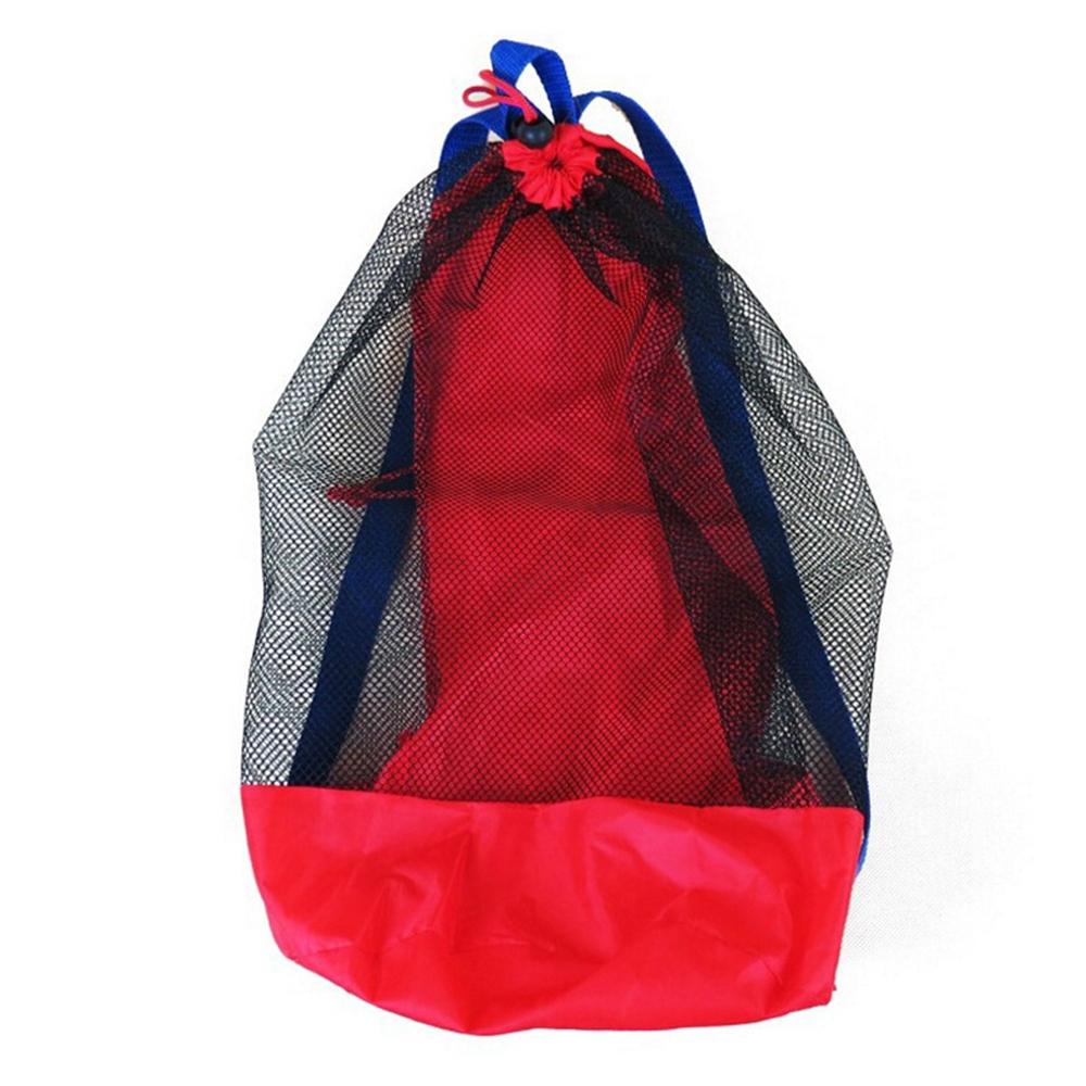 Ba Lô Lưới Đựng Đồ Chơi Đi Biển Bằng Nylon Chống Thấm Nước Có Thể Gấp Gọn Tiện Dụng AVALENTINE