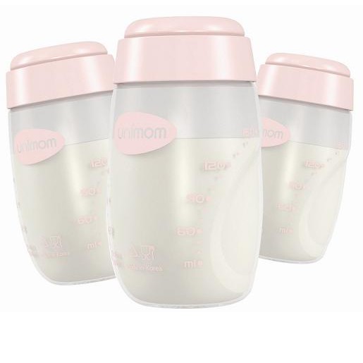 Bộ bình trữ sữa Unimom BPA Free, set 3 UM872170