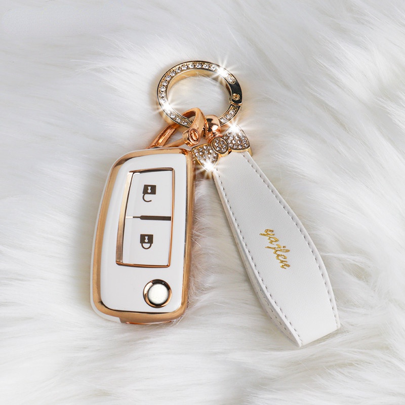 Vỏ Bảo Vệ Chìa Khóa Xe Hơi 2020 Nissan Qashqai J11 X-Trail Juke Micra Murano Livina Tiida Nismo Maxima Quest Altima Pulsar F15 Rogue Cefiro A32