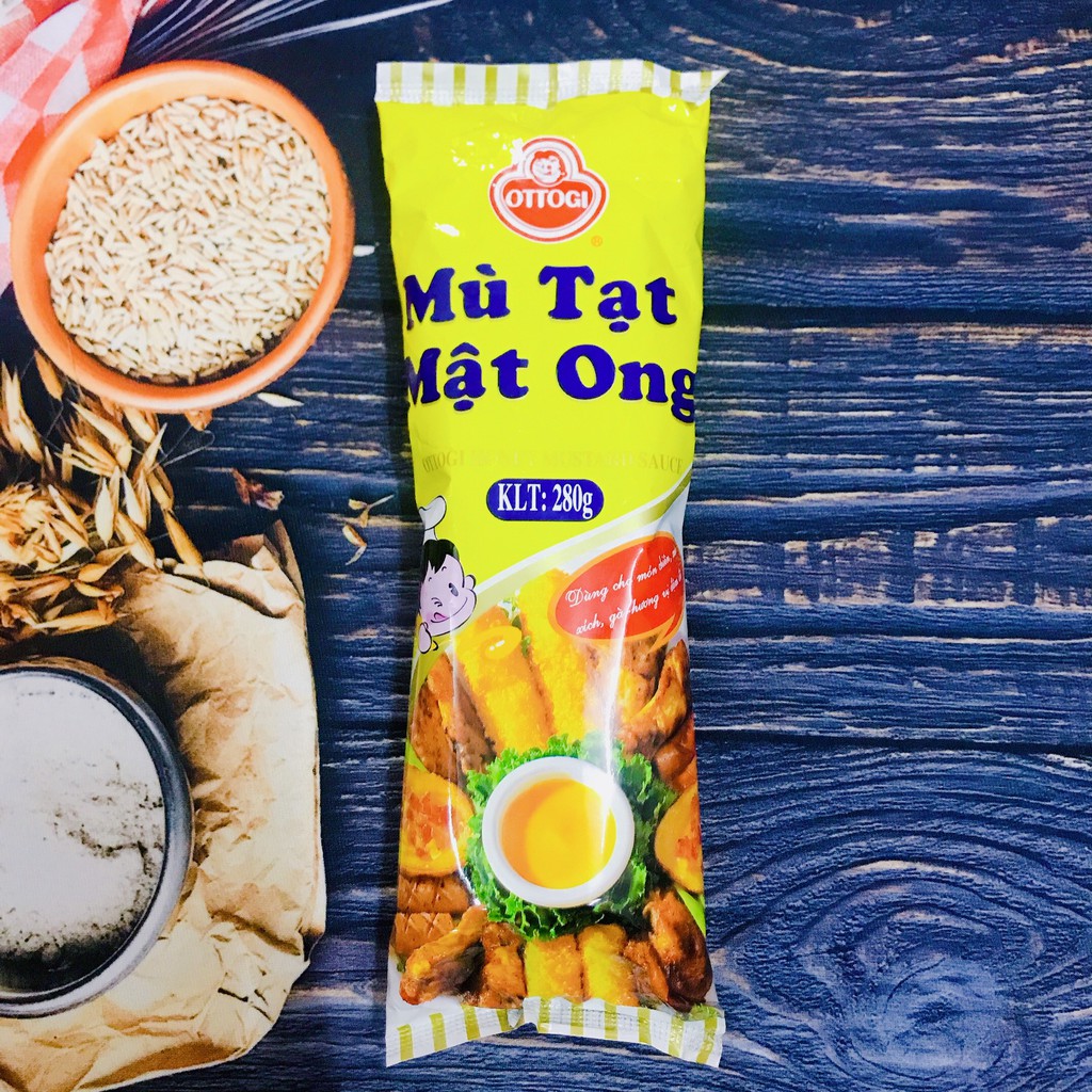 SỐT MÙ TẠT MẬT ONG OTTOGI CHAI 280G