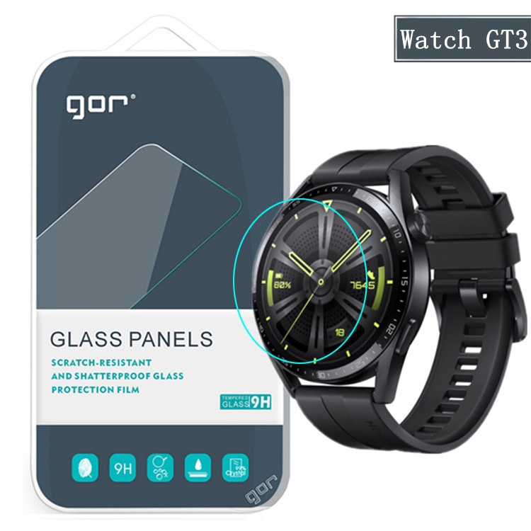 Dán cường lực GOR cho Smartwatch Huawei Watch GT 3 46mm / Huawei Watch GT Runner/ GT 3 Pro 46mm/ Huawei Watch GT4