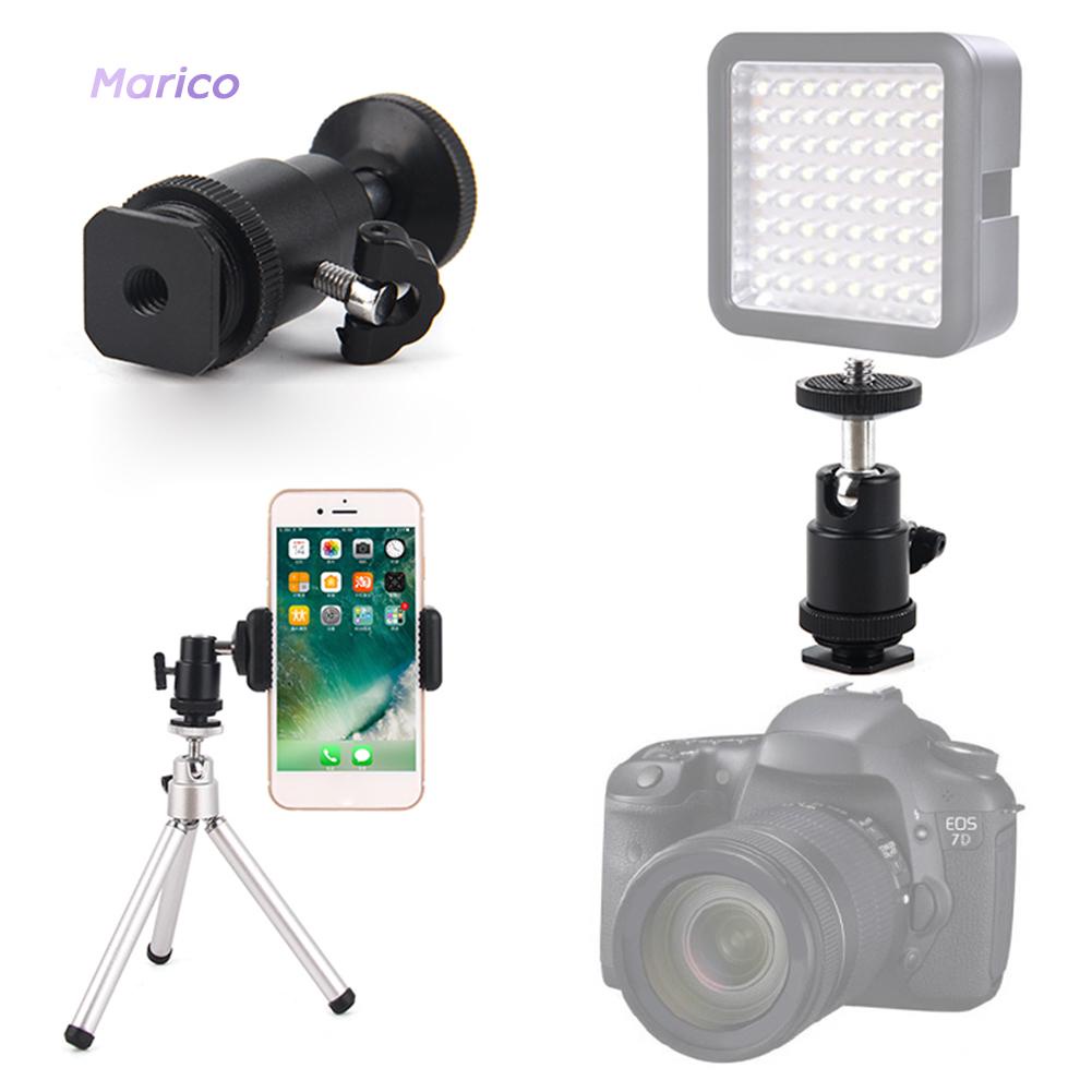 Đầu bi hot shoe bằng kim loại + giá đỡ điện thoại
 | BigBuy360 - bigbuy360.vn