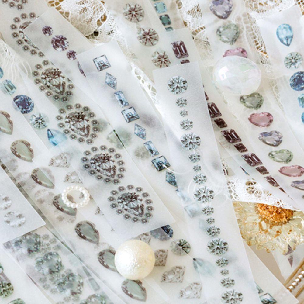 Mmluck Nhãn Dán Trong Mờ Dòng Fairyland Cổ Điển Trang Trí Sổ Tay Nhật Ký Album DIY