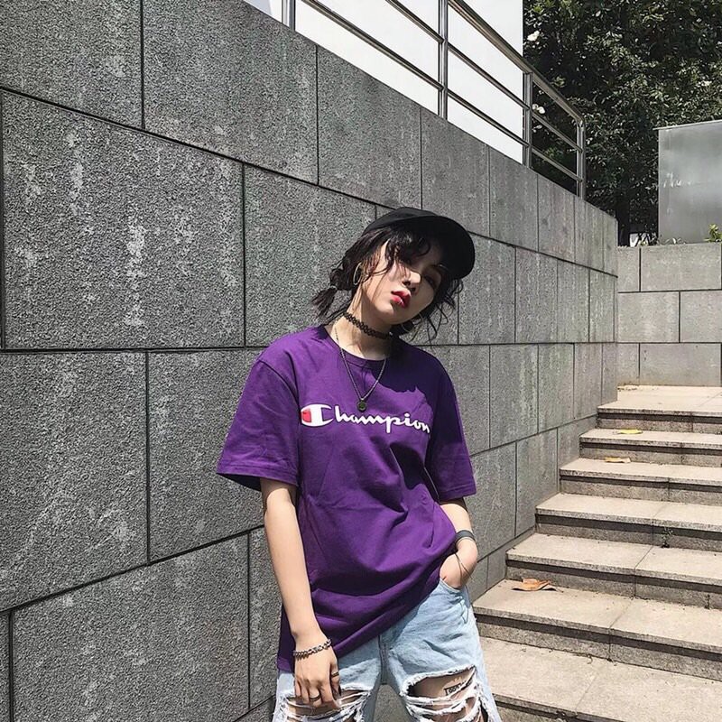 [𝐅𝐑𝐄𝐄𝐒𝐇𝐈𝐏 𝐓𝐔̛̀ 𝟐𝟎𝐊]ÁO THUN UNISEX NAM NỮ DÁNG THỤNG HONG KONG - CHỮ THÊU -CHẤT LIỆU COTTON -HÀNG SẢN XUẤT