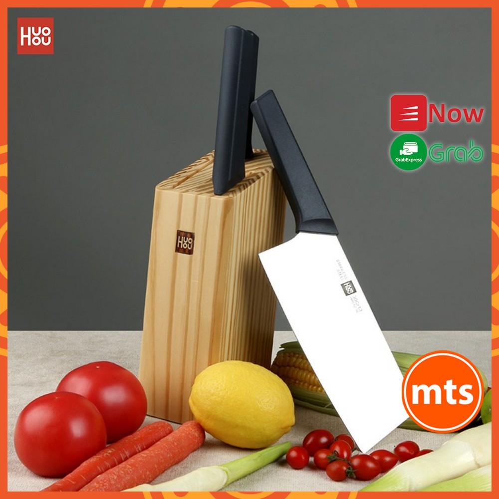 Bộ dao làm bếp Huohou HU0059 4 món thép không gỉ siêu sắc bén cao cấp chính hãng - Minh Tín Shop