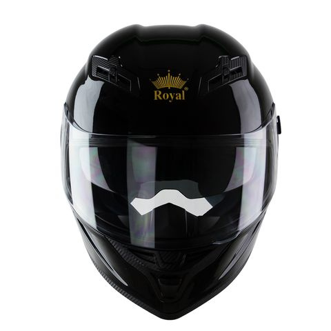 MŨ BẢO HIỂM FULLFACE ROC M137 2 KÍNH - ROYAL M137 ĐEN BÓNG ( TẶNG KÈM DÂY MÓC KHÓA)