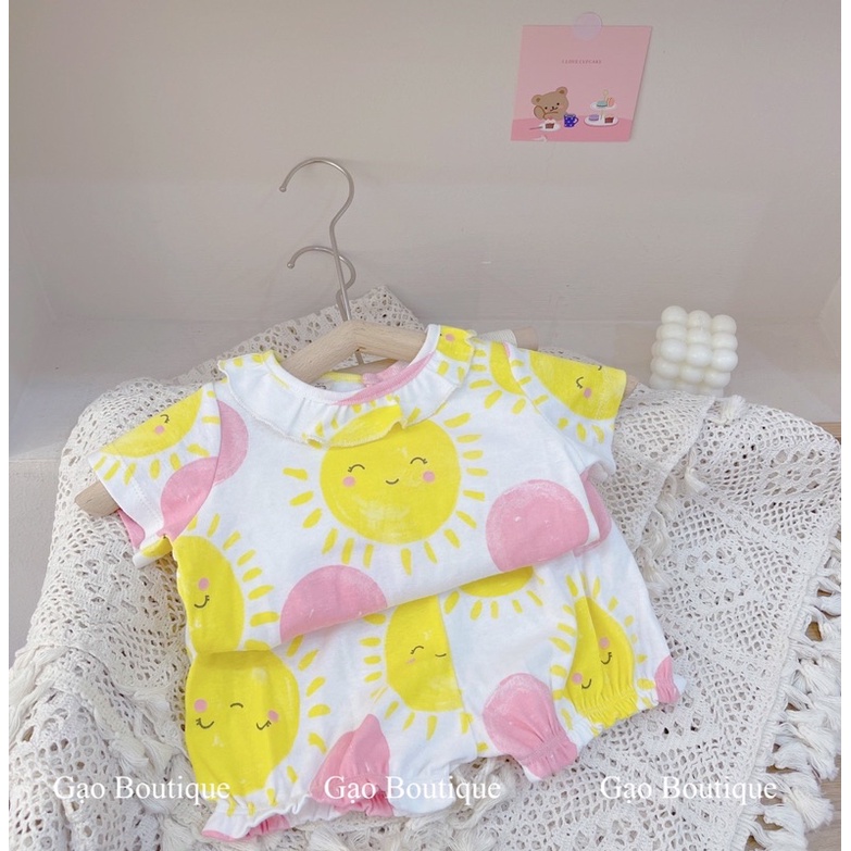 Đồ bộ cho bé gái 7-18kg - Hè 2023