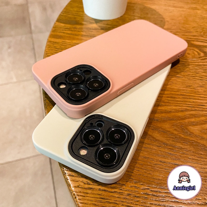 Ốp Điện Thoại Silicon TPU Mềm Nhám Đơn Giản Chống Sốc Cho IPhone 11 7Plus 8Plus XR 14 13 12 Pro Max