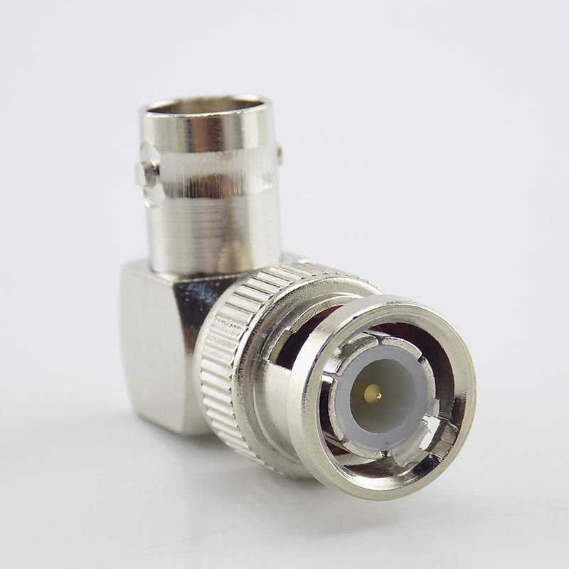 Jack BNC đực cái vuông góc , đầu BNC vuông góc