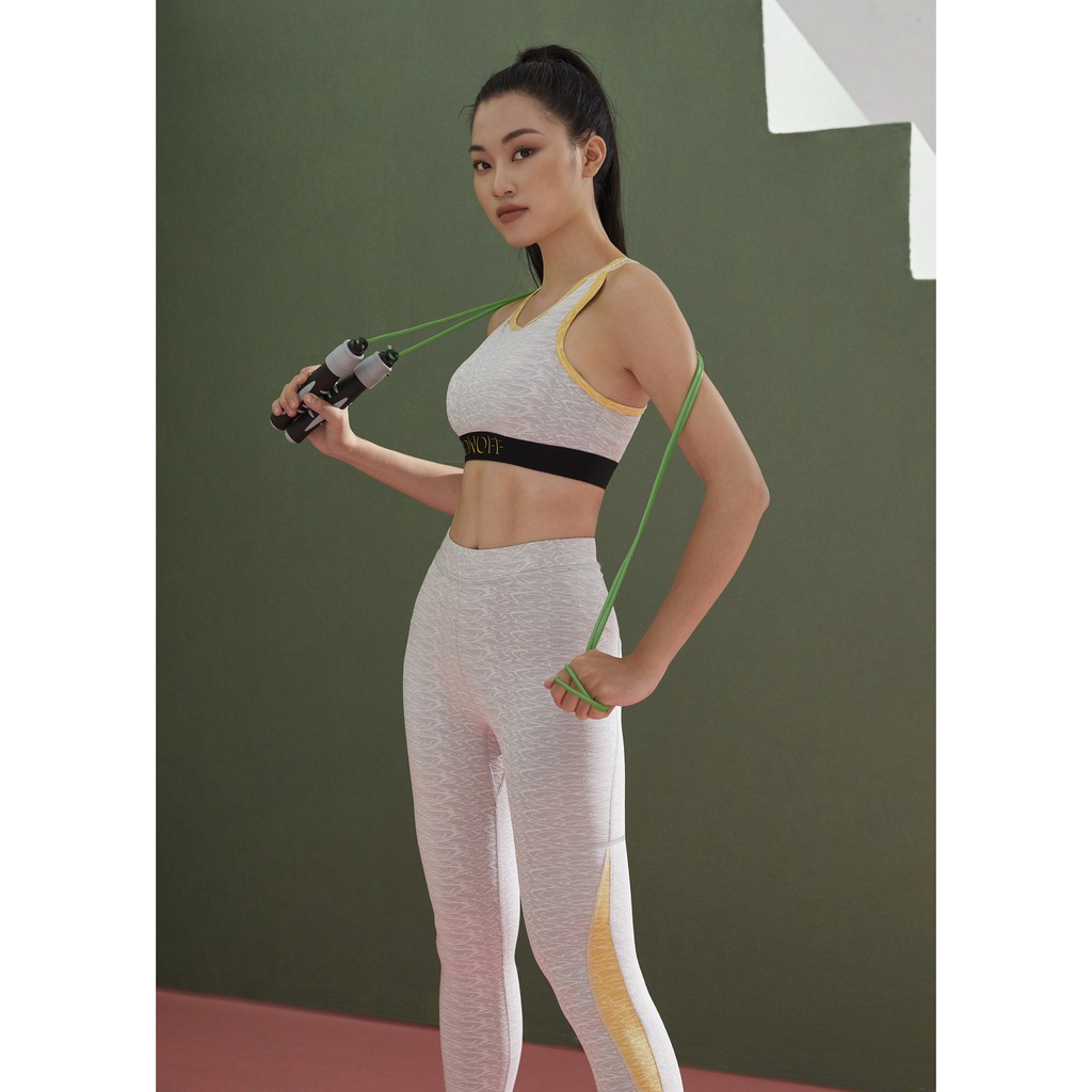 Áo crop-top nữ ONOFF thoáng mát, hỗ trợ vận động - H16TR19046