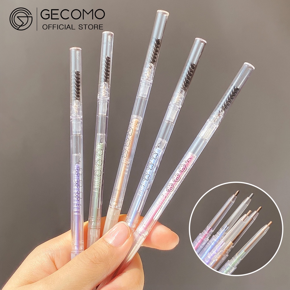 Bút Kẻ Lông Mày GECOMO Ngòi Mảnh Trang Điểm Chống Nước