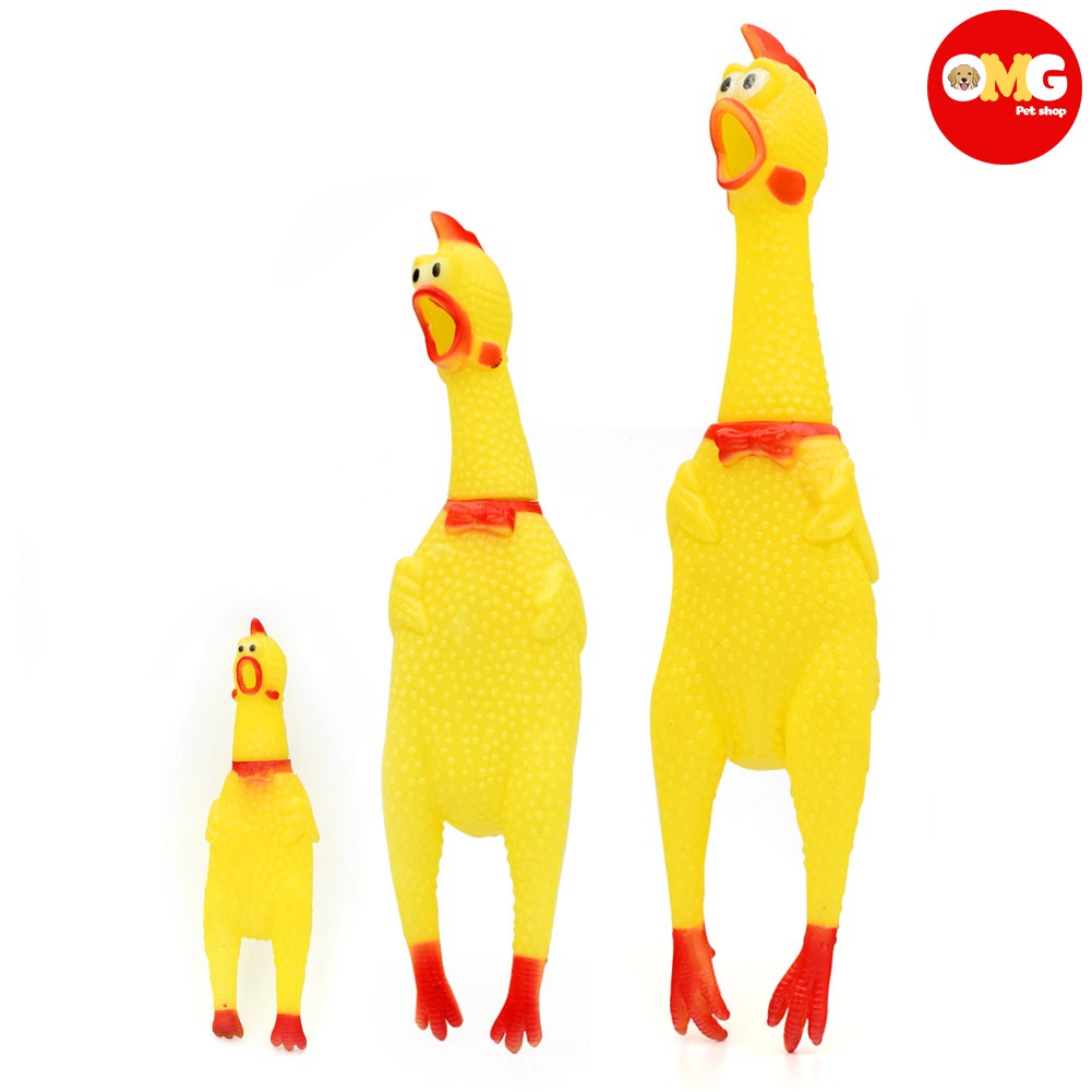Đồ chơi con gà cho chó mèo