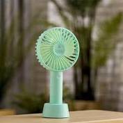 Quạt Cầm Tay Mini 4 Cánh Pin Sạc SS-2 N9 Có Đế Để Bàn