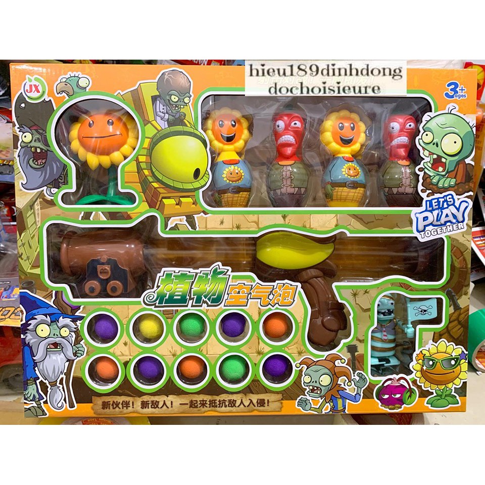 Đồ Chơi Game Hot Plants & Zombie 3 hoa quả nổi giận zombie hải tặc