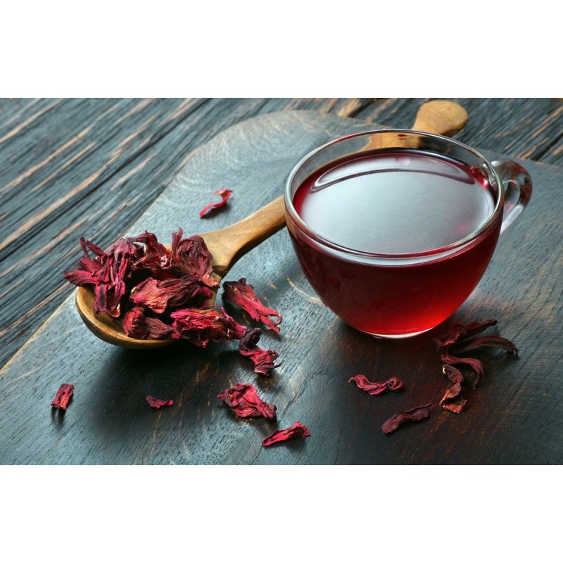 Trà hoa atiso đỏ (Hibiscus, bụp giấm) 100% nguyên liệu thiên nhiên | BigBuy360 - bigbuy360.vn