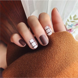 Miếng dán móng tay , màu lì