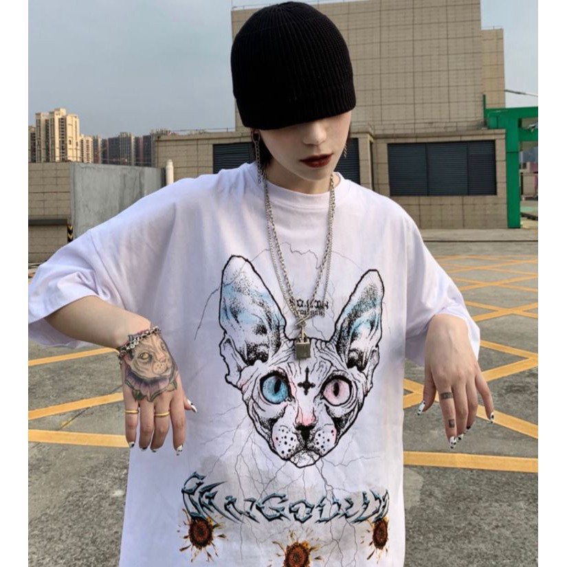 Áo thun tay lỡ Unisex, áo phông form rộng M232 LK SHOP