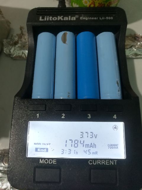 Cell Pin 18650 dung lượng 1600 đến 1700mAh