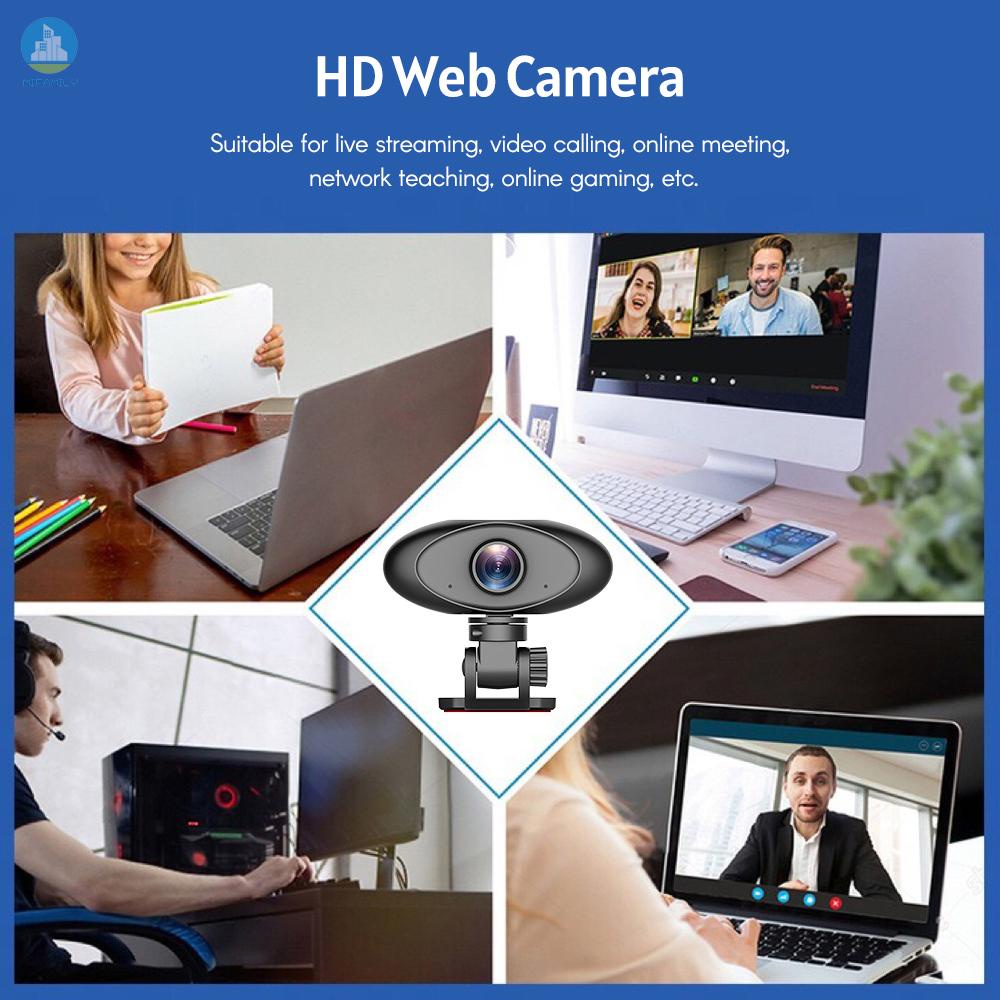 Webcam Mi 1080p Hd Gắn Máy Tính Tiện Dụng Chất Lượng Cao